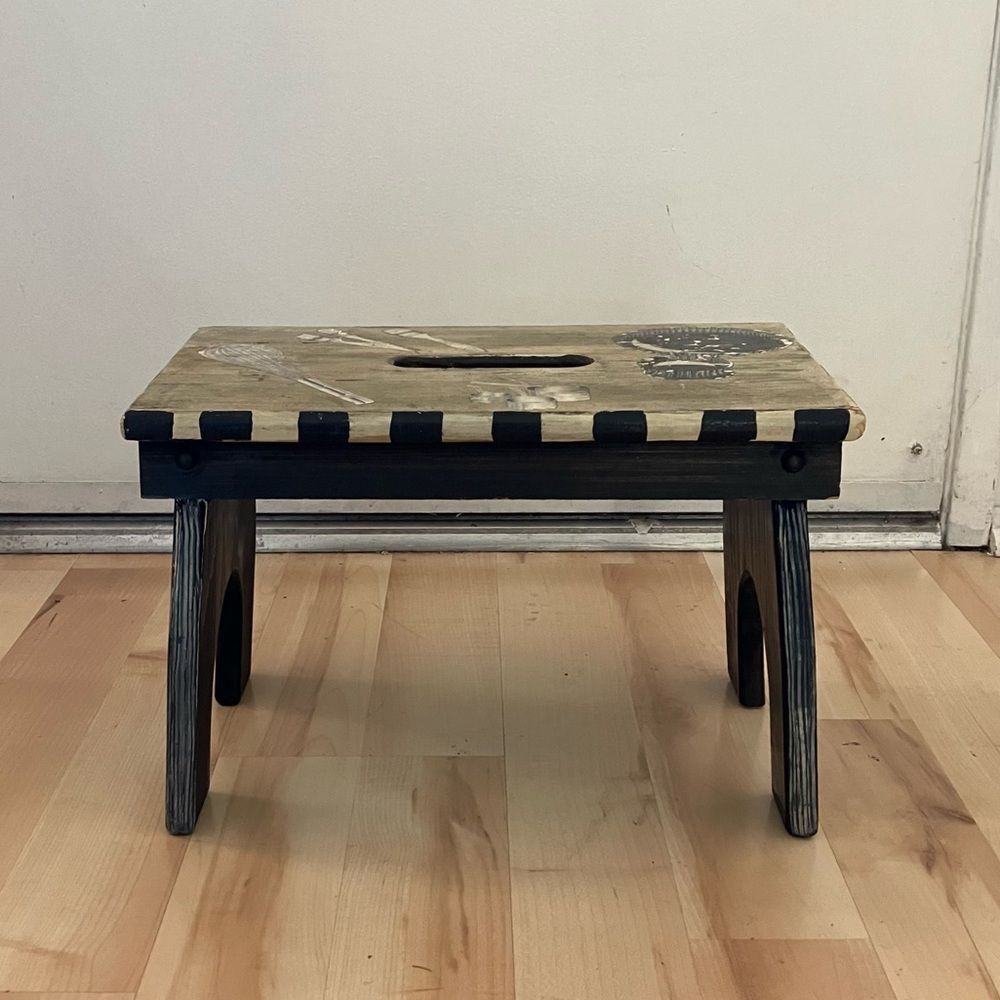 Vintage Kitchen Step Stool
